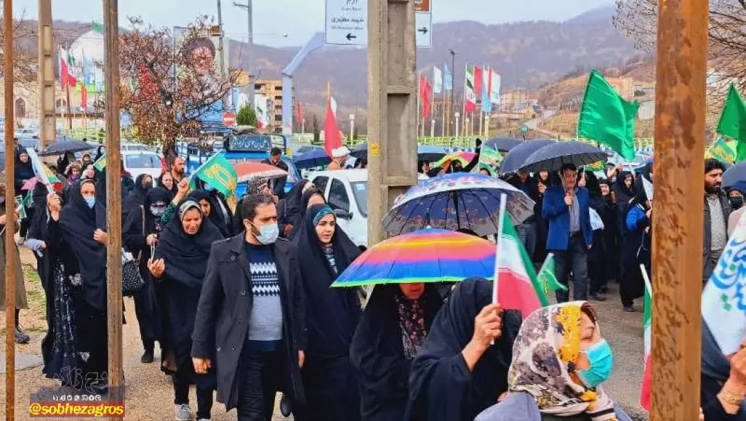 شادپیمایی یاسوجی‌ها در جشن میلاد حضرت صاحب‌الزمان(عج)