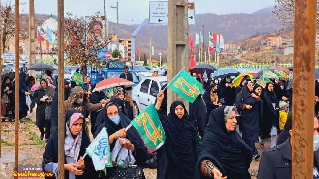 شادپیمایی یاسوجی‌ها در جشن میلاد حضرت صاحب‌الزمان(عج)