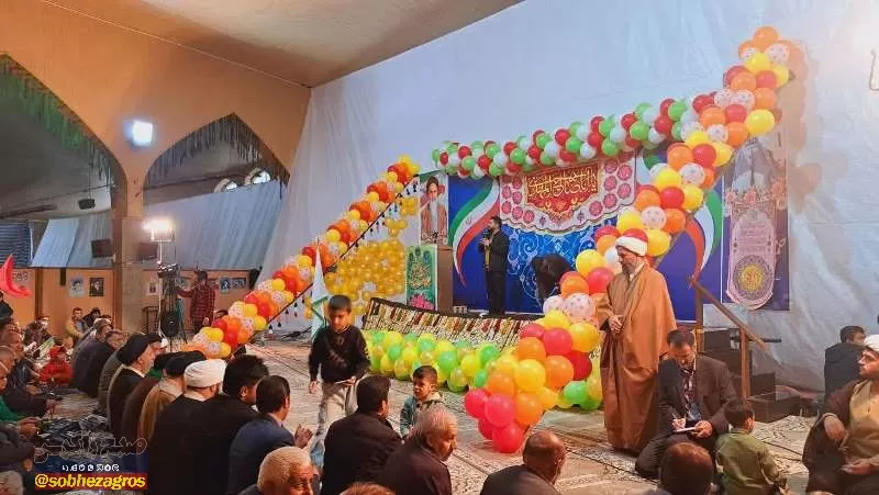 شادپیمایی یاسوجی‌ها در جشن میلاد حضرت صاحب‌الزمان(عج)