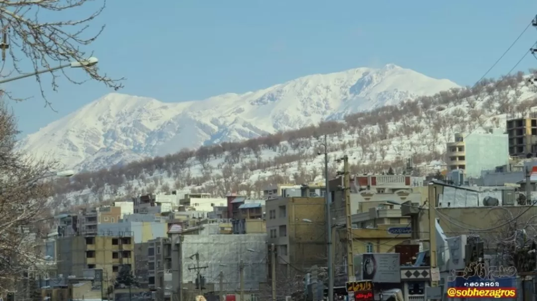 رخت سفید بر تن پایتخت طبیعت ایران