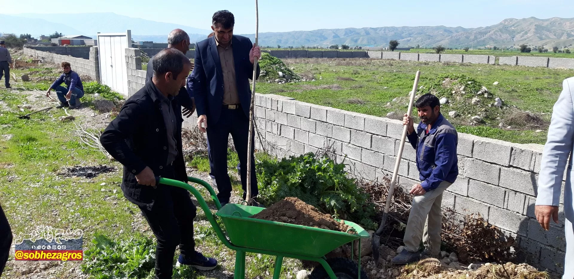 کاشت 30 هزار اصله نهال در شهر چرام
