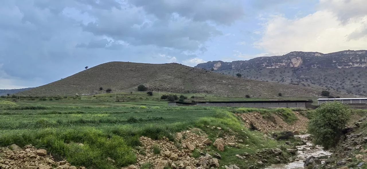 طبیعت چشم‌نواز روستای ده شیخ باشت