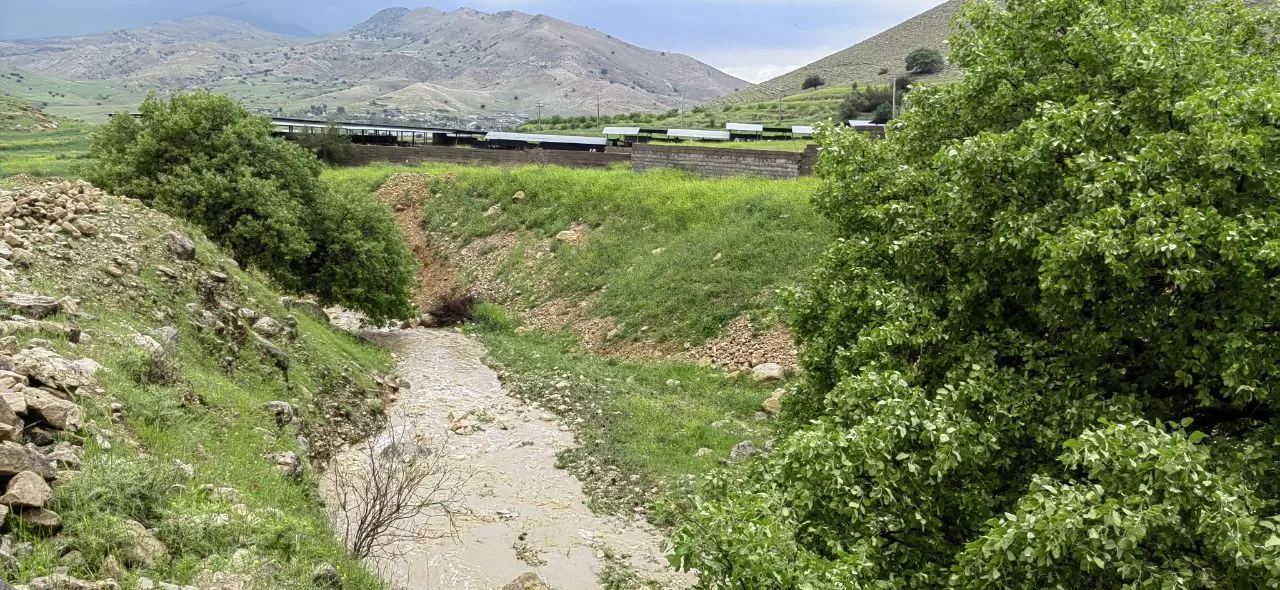 طبیعت چشم‌نواز روستای ده شیخ باشت