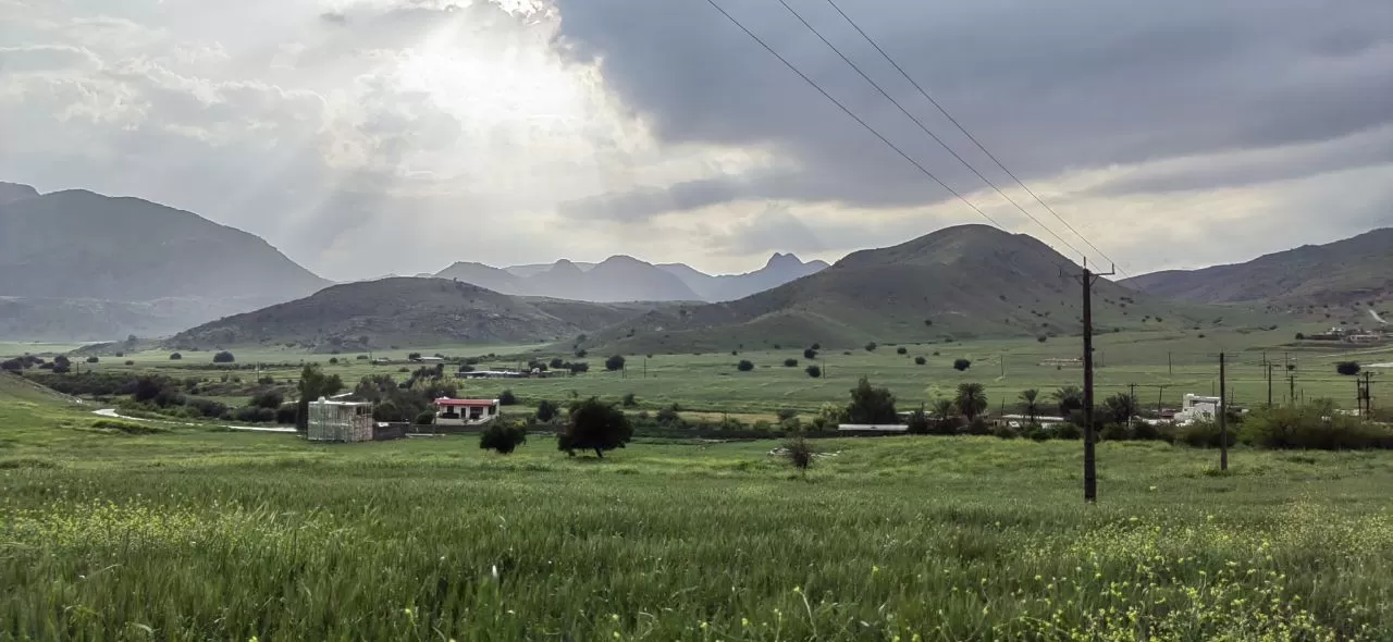 طبیعت چشم‌نواز روستای ده شیخ باشت