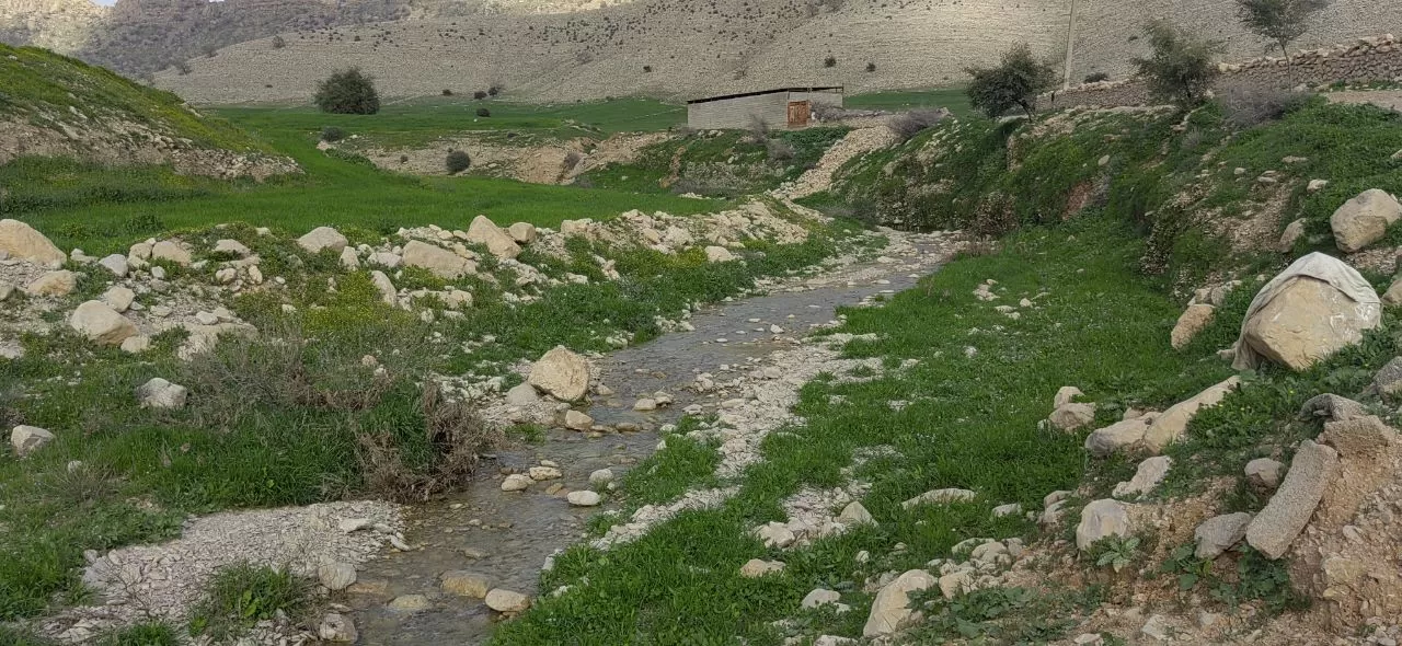 طبیعت چشم‌نواز روستای ده شیخ باشت