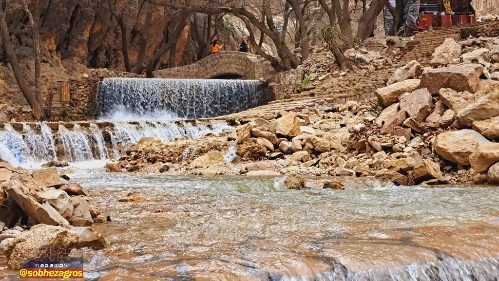 آبشار ياسوج سیراب شد!