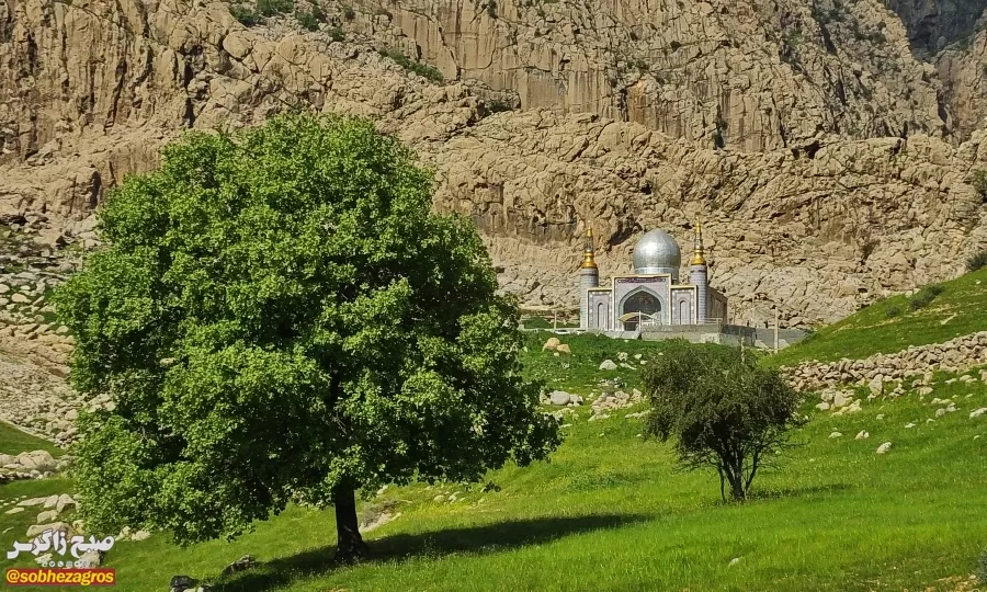 بقعه سید فخرالدین احمد،نگینی در دل زاگرس+ تصاویر