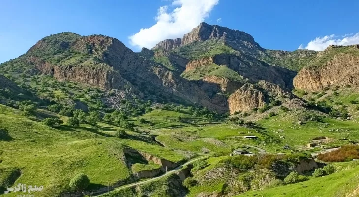 تایم لپس زیبا از طبیعت نارک گچساران+ فیلم