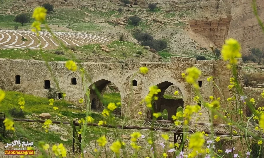 پل «خیری محمدخان» شاهکار معماری ساسانیان در گچساران