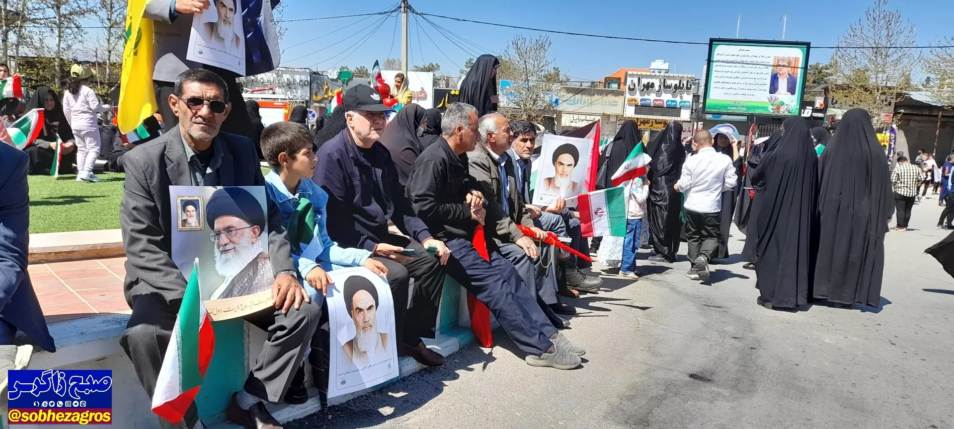 فیلم و تصاویر‌جالب‌ راهپیمایی‌ روز‌قدس‌ در‌ کهگیلویه‌وبویراحمد