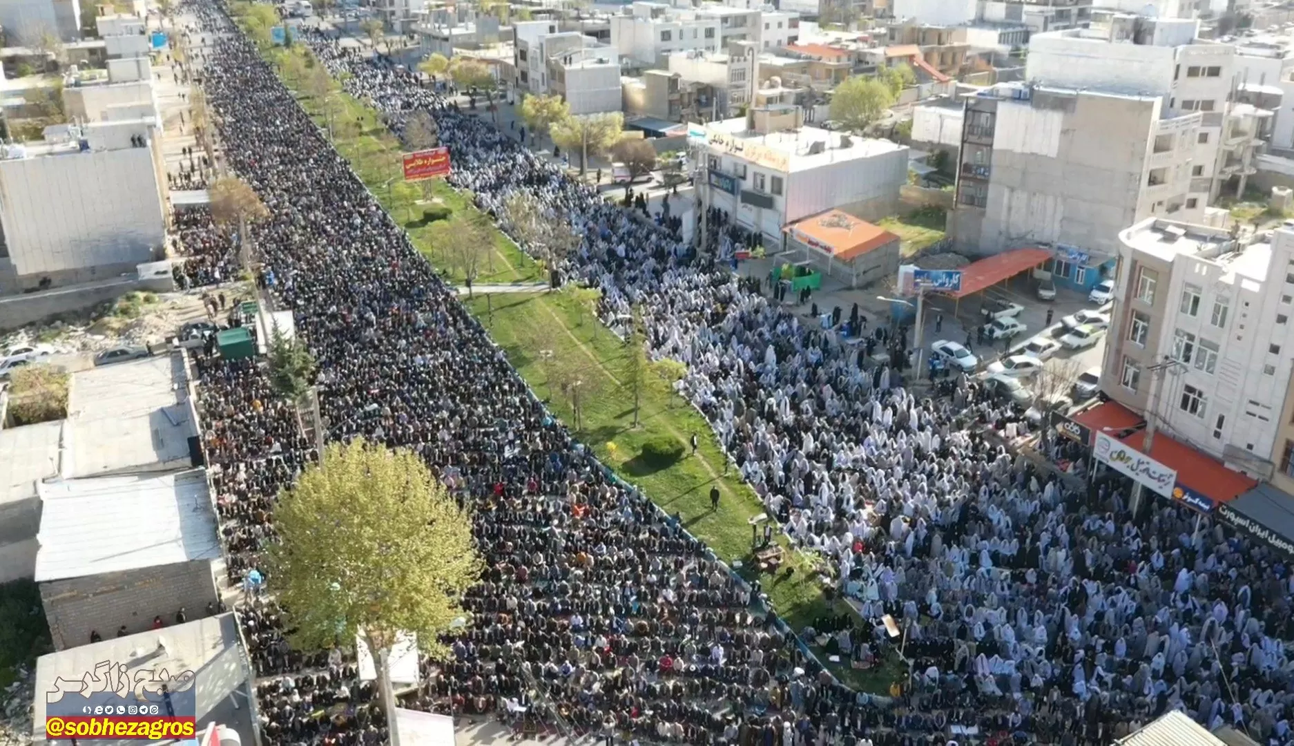 شکرانه یک ماه بندگی روزه‌داران در یاسوج