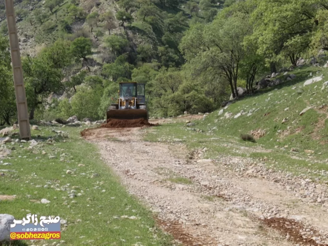 بازگشایی تمام راه‌های روستایی شهرستان چرام