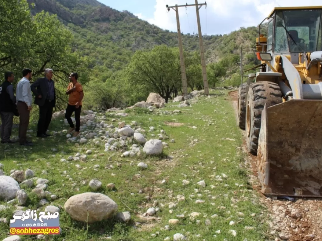 بازگشایی تمام راه‌های روستایی شهرستان چرام