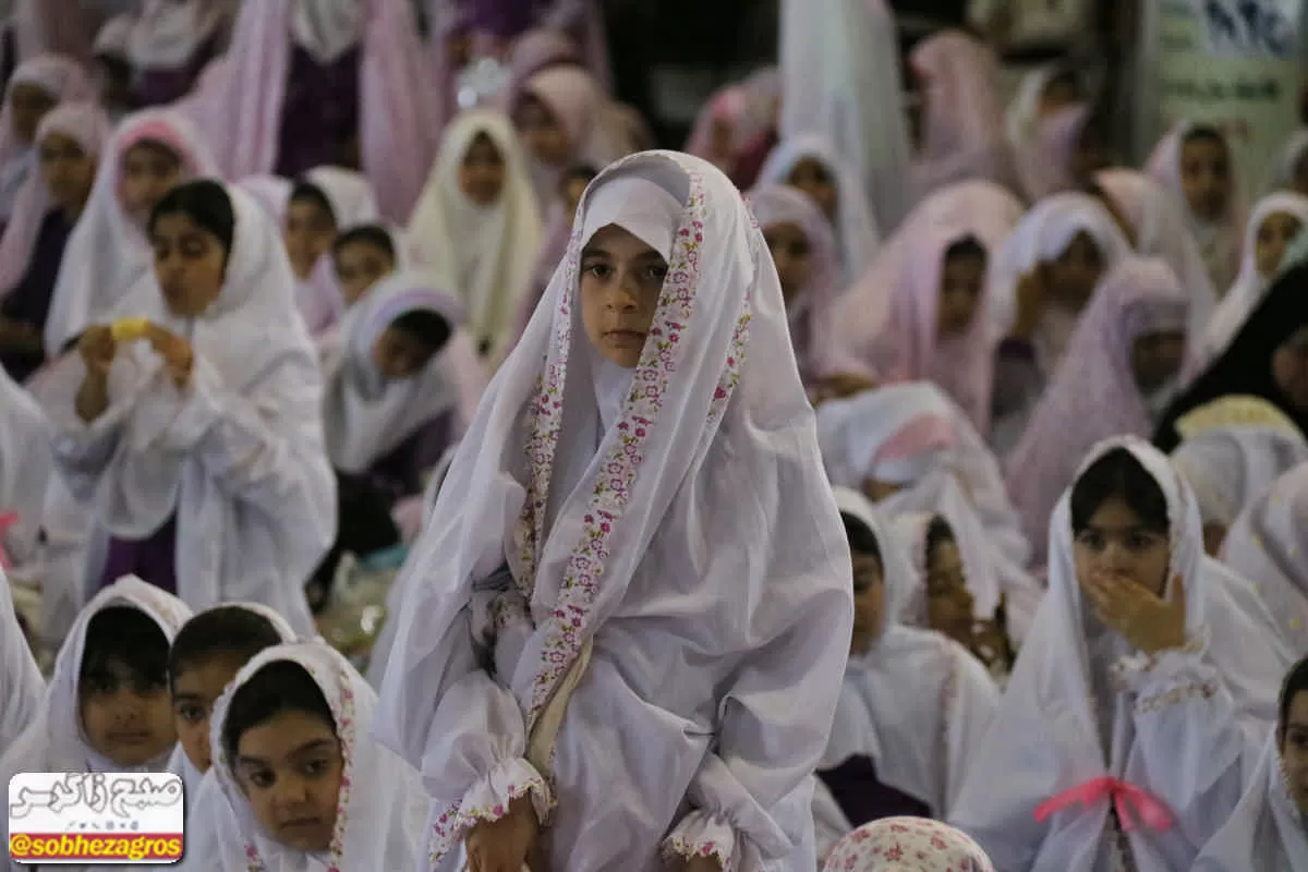 جشن عبادت «فرشتگان کوچک» در گچساران