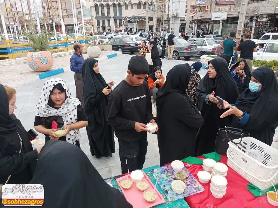 ایستگاه مردمی شکرانه «وعده صادق» در گچساران