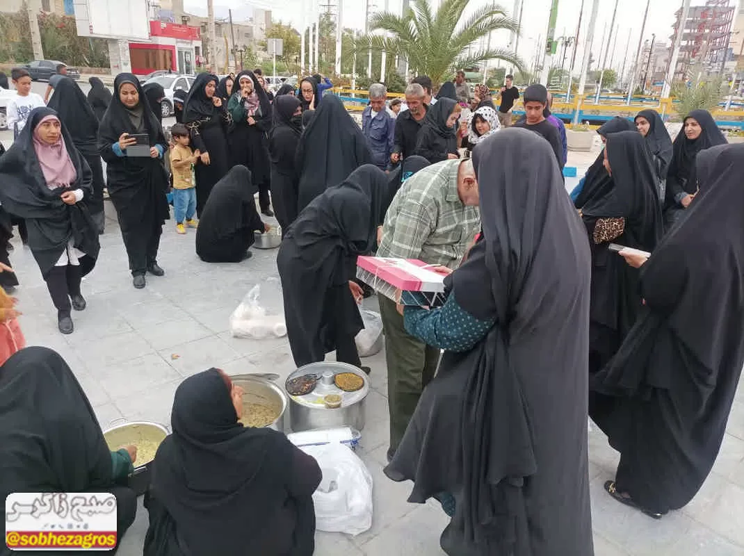 ایستگاه مردمی شکرانه «وعده صادق» در گچساران