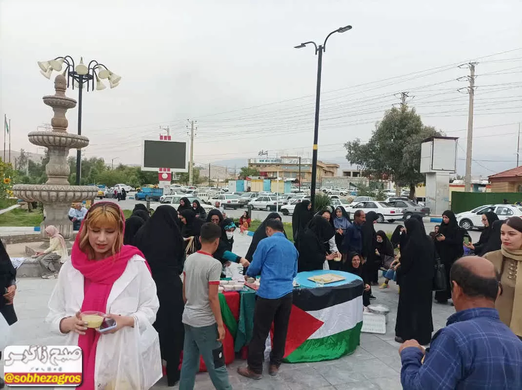 ایستگاه مردمی شکرانه «وعده صادق» در گچساران