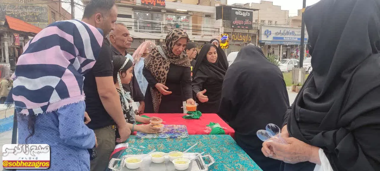 ایستگاه مردمی شکرانه «وعده صادق» در گچساران