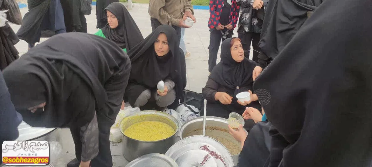 ایستگاه مردمی شکرانه «وعده صادق» در گچساران