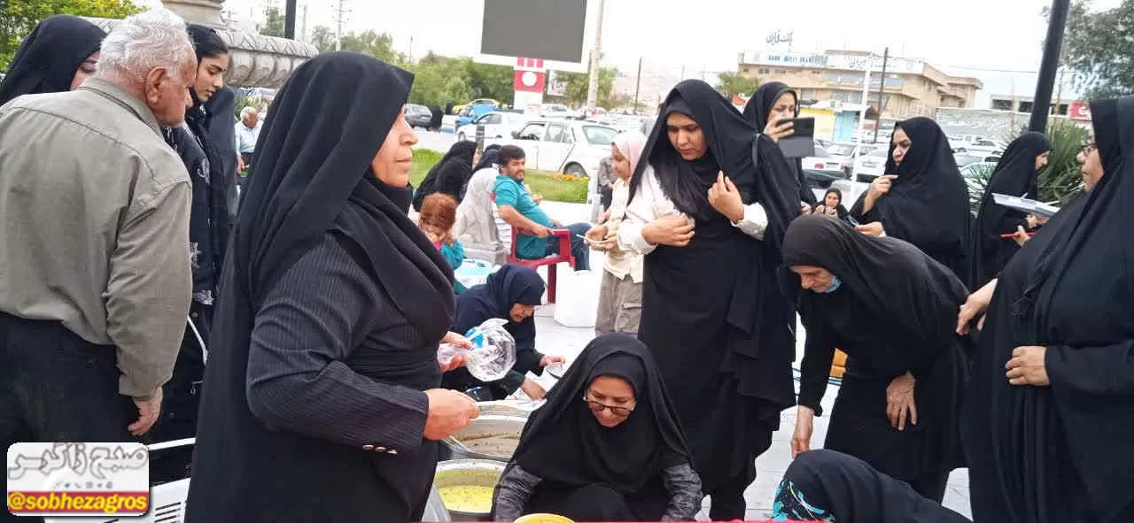 ایستگاه مردمی شکرانه «وعده صادق» در گچساران