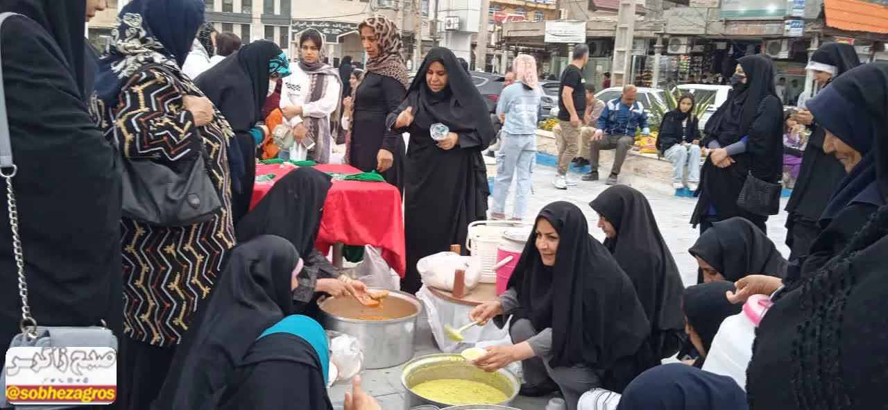 ایستگاه مردمی شکرانه «وعده صادق» در گچساران