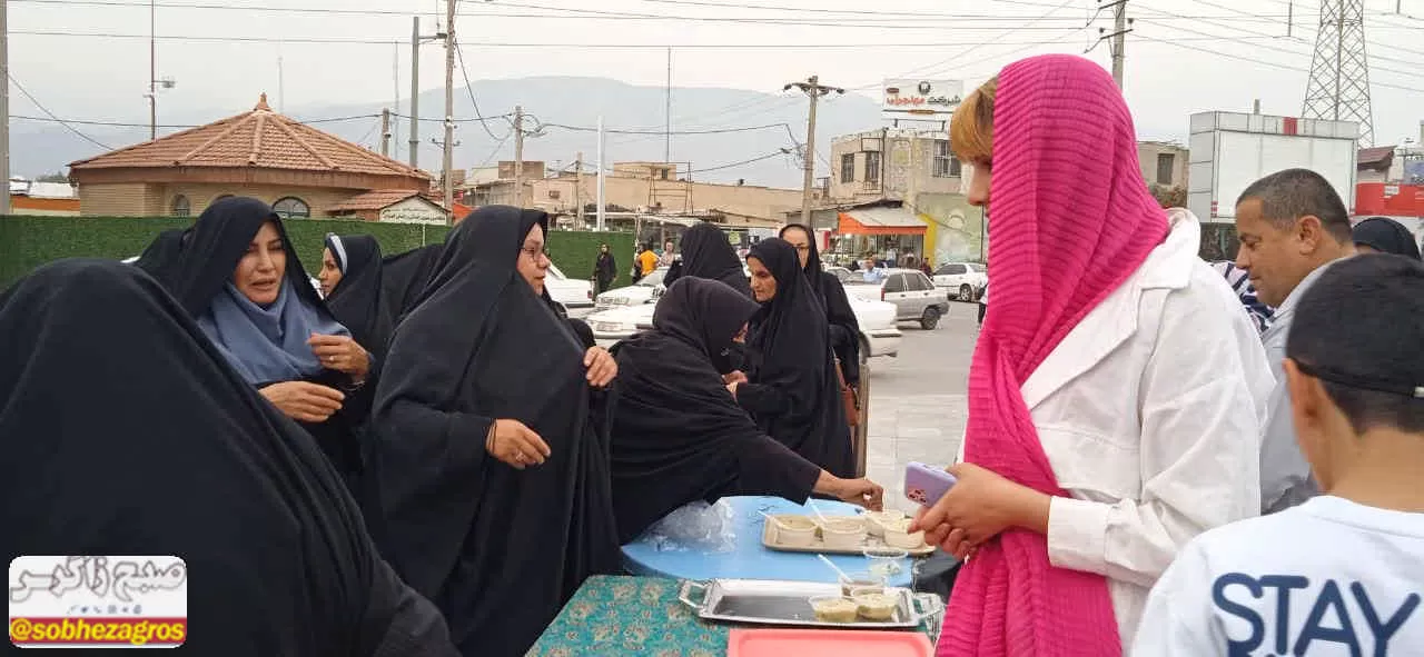 ایستگاه مردمی شکرانه «وعده صادق» در گچساران