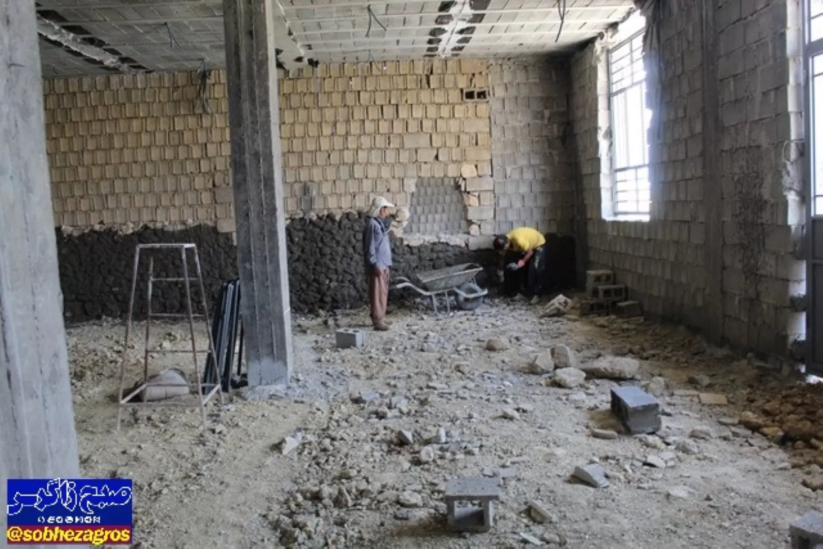 اعملیات اجرایی زیرسازی معابر روستایی چرام آغاز شد