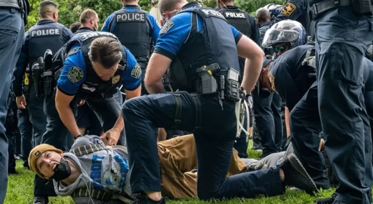 خیزش دانشجویان آمریکایی بیداری جهانی است