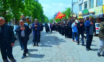 دسته‌روی سالروز شهادت امام صادق(ع)