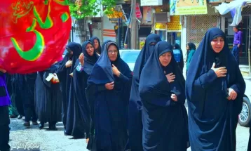 دسته‌روی سالروز شهادت امام صادق(ع)