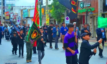 دسته‌روی سالروز شهادت امام صادق(ع)