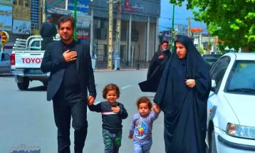 دسته‌روی سالروز شهادت امام صادق(ع)