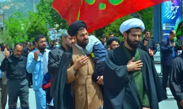 دسته‌روی سالروز شهادت امام صادق(ع)