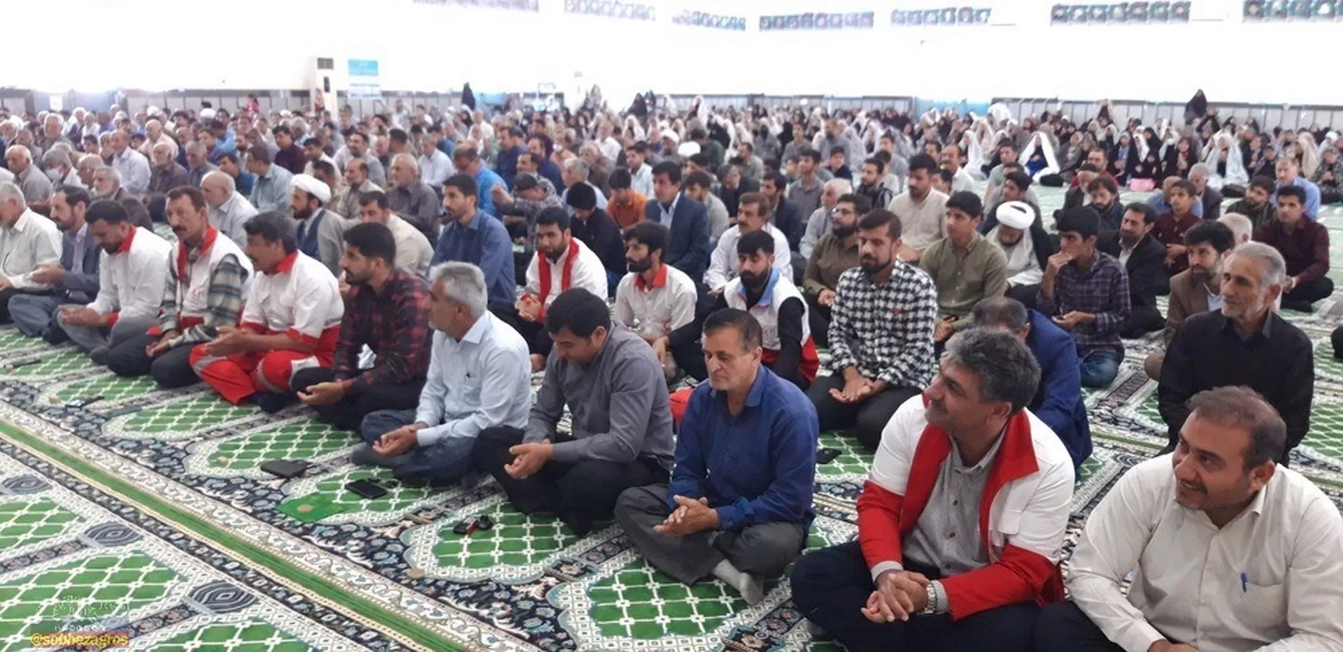 برگزاری آیین مولودی خوانی در شهر چرام
