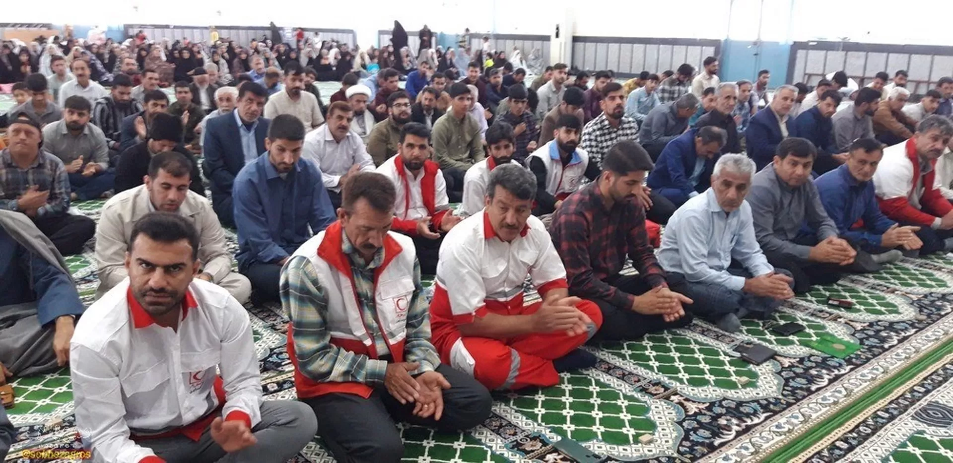 برگزاری آیین مولودی خوانی در شهر چرام