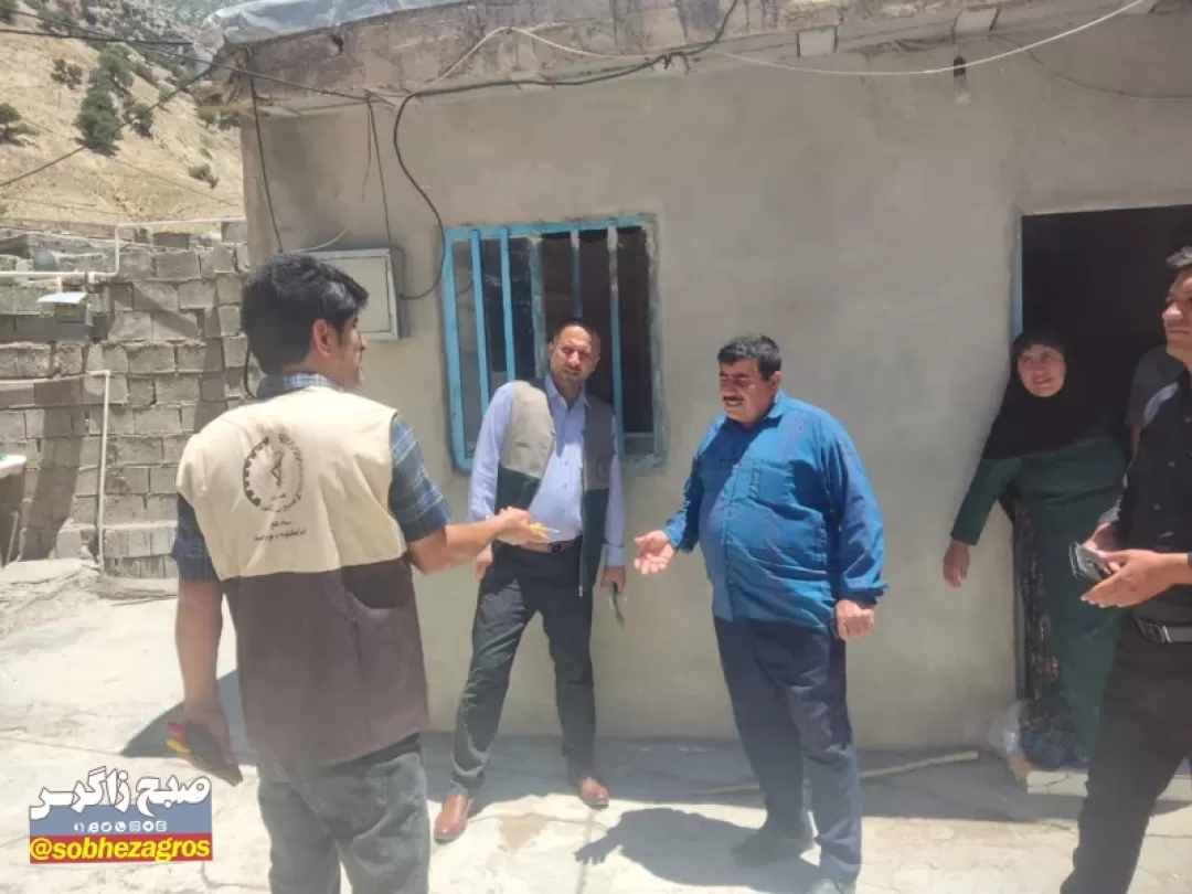 خدمات رسانی جهادگران در روستاهای محروم لنده