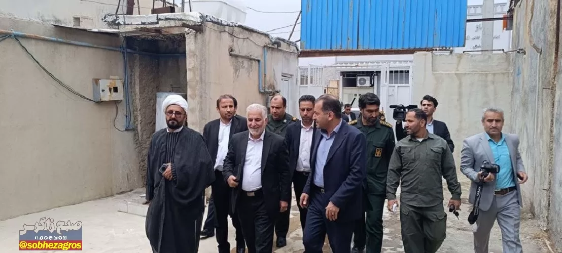 سفر رئیس سازمان زندان‌ها به شهرستان باشت