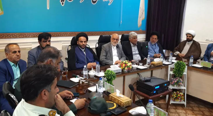 جزئیات شورای اداری چرام با حضور معاون قوه‌قضائیه