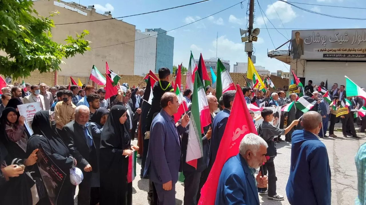 برگزاری  راهپیمایی جمعه‌های خشم  نمازگزاران یاسوجی