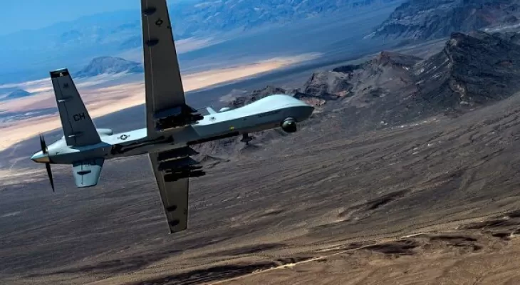 انصارالله پهپاد پیشرفته آمریکایی را سرنگون کرد