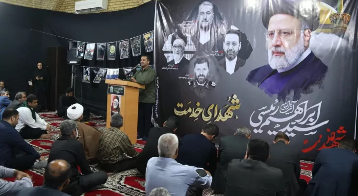 مراسم بزرگداشت شهدای خدمت در گچساران+ فیلم