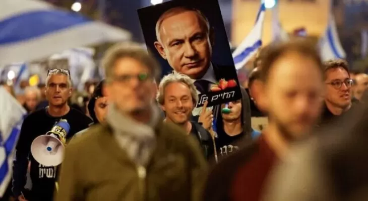 ادامه اعتراضات شهرک‌نشینان صهیونیستی