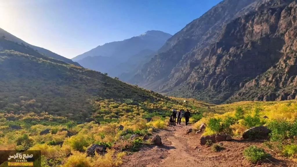 کوه‌گل دنا در قاب تصویر