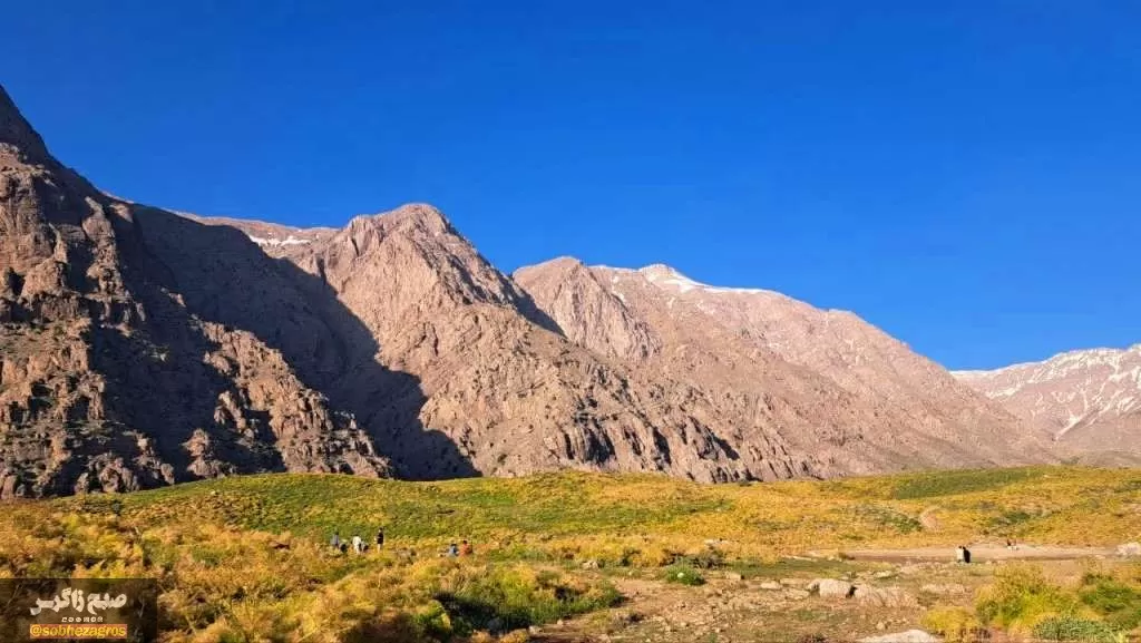 کوه‌گل دنا در قاب تصویر