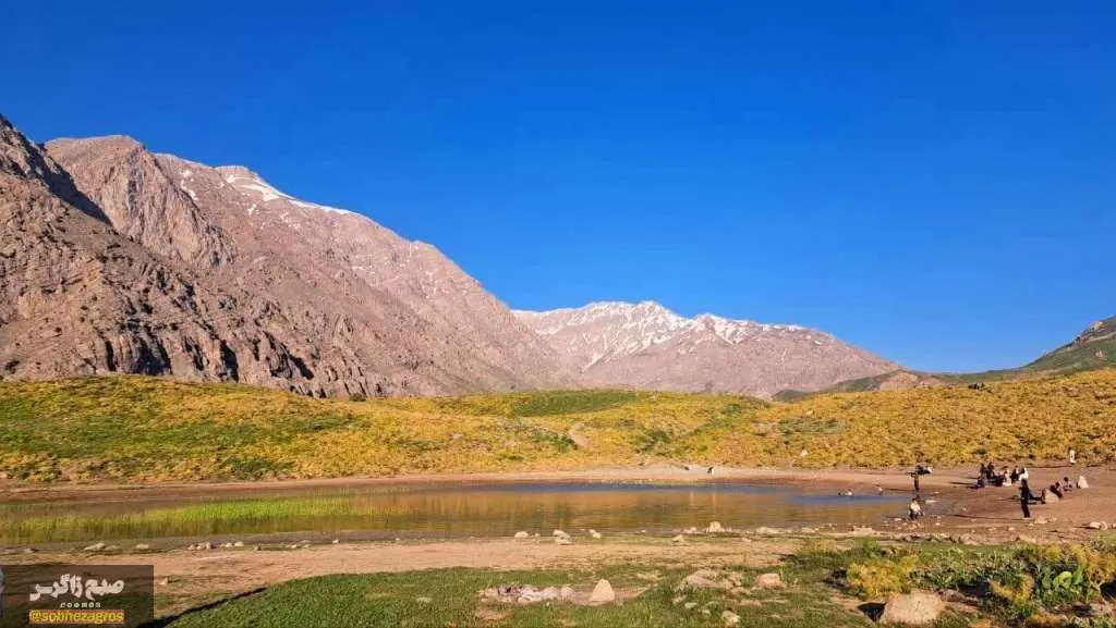 کوه‌گل دنا در قاب تصویر