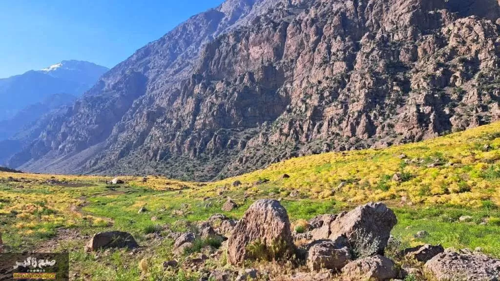 کوه‌گل دنا در قاب تصویر