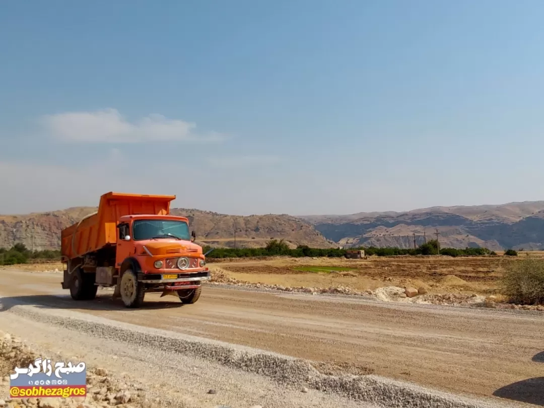 جاده لنده به تراب در مراحل پایانی+ کلیپ