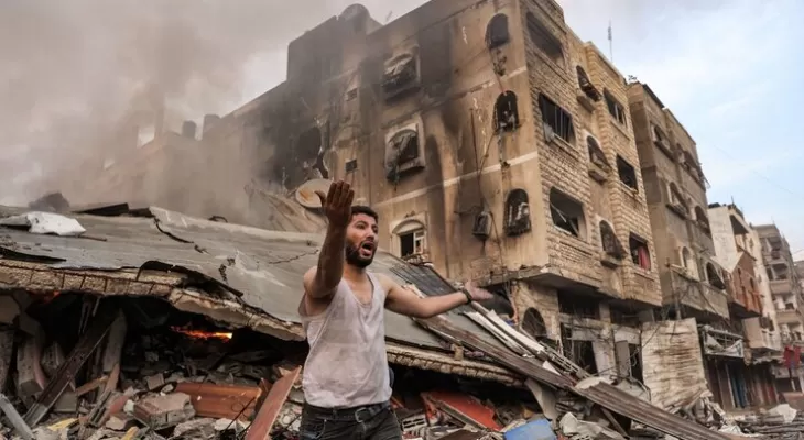 یک میلیون آواره فلسطینی در جنوب غزه