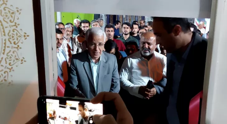 افتتاح ستاد انتخاباتی مسعود پزشکیان در لنده