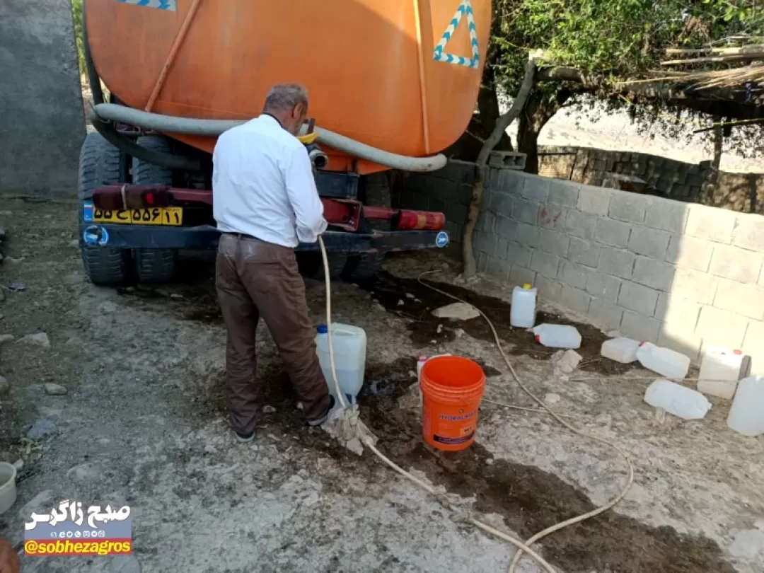 برطرف شدن تنش آبی در دو روستای لنده